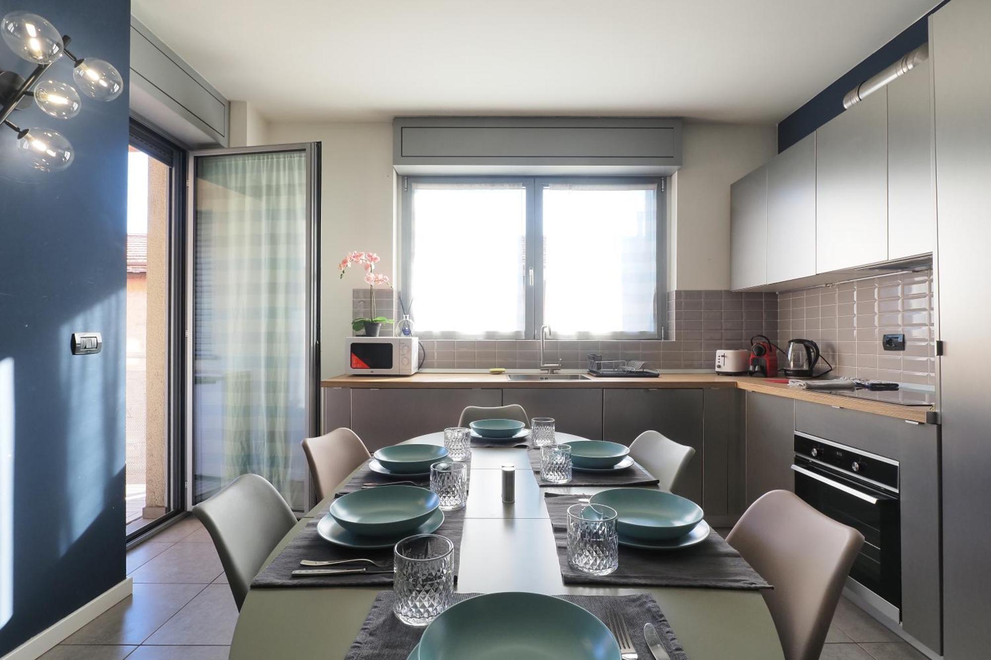 Center - Modern Flat With Free Parking And Wifi - A Bérgamo